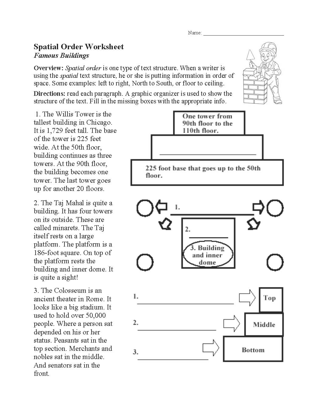 This is a preview image of our Spatial Order Worksheet. Click on it to enlarge or view the source file.
